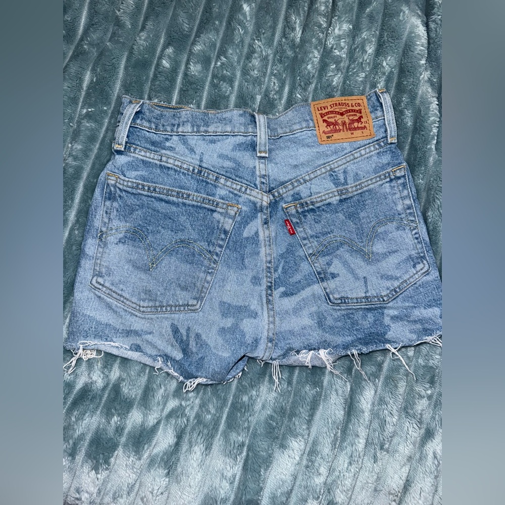 Levi's Women's Light Blue Jean Shorts